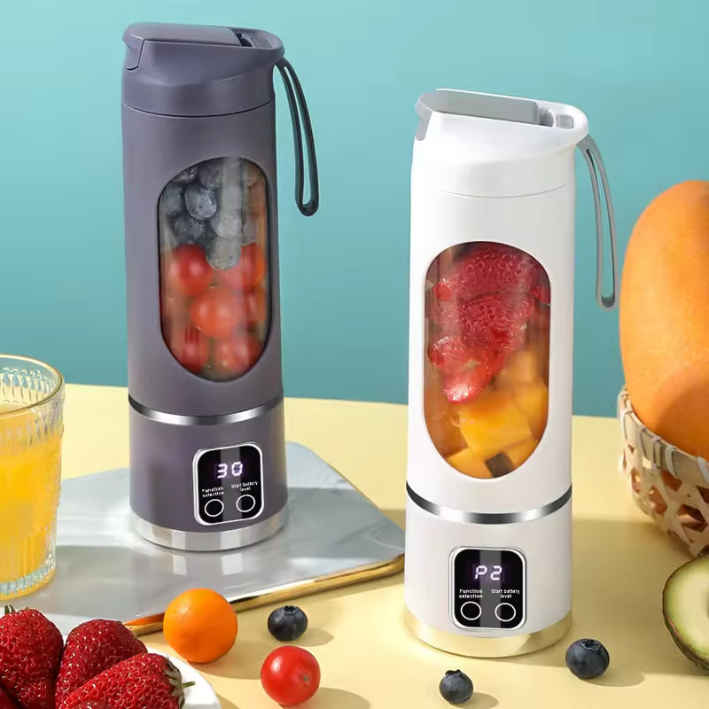 Personal Batidora Portatil Use Mini Blender Home USB 6 Blades Juicer Machine Rechargeable Fruit Juice Portable Blenders